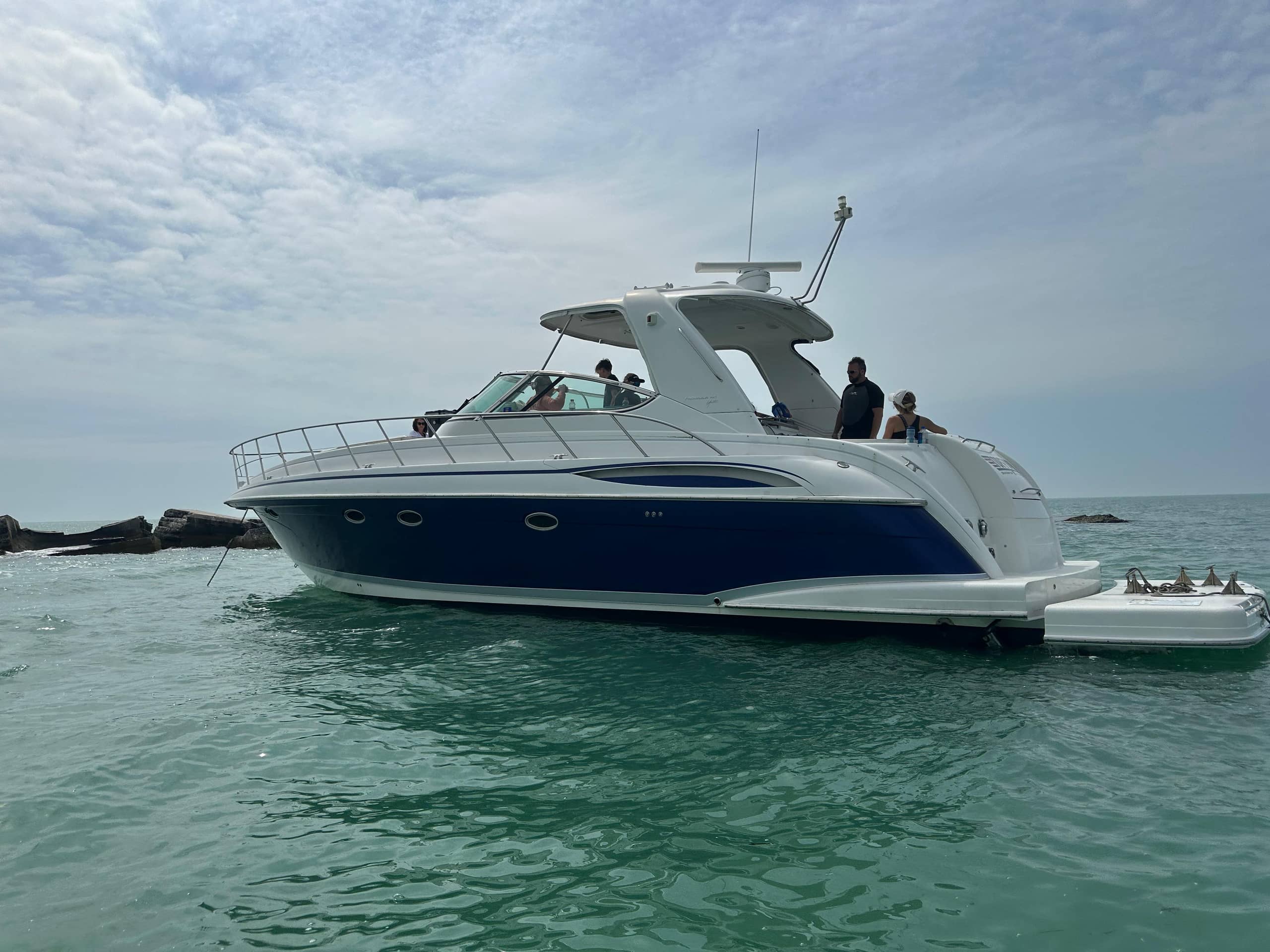 Cruising the Anna Maria Island and Bradenton coastline with Top Fun Charters