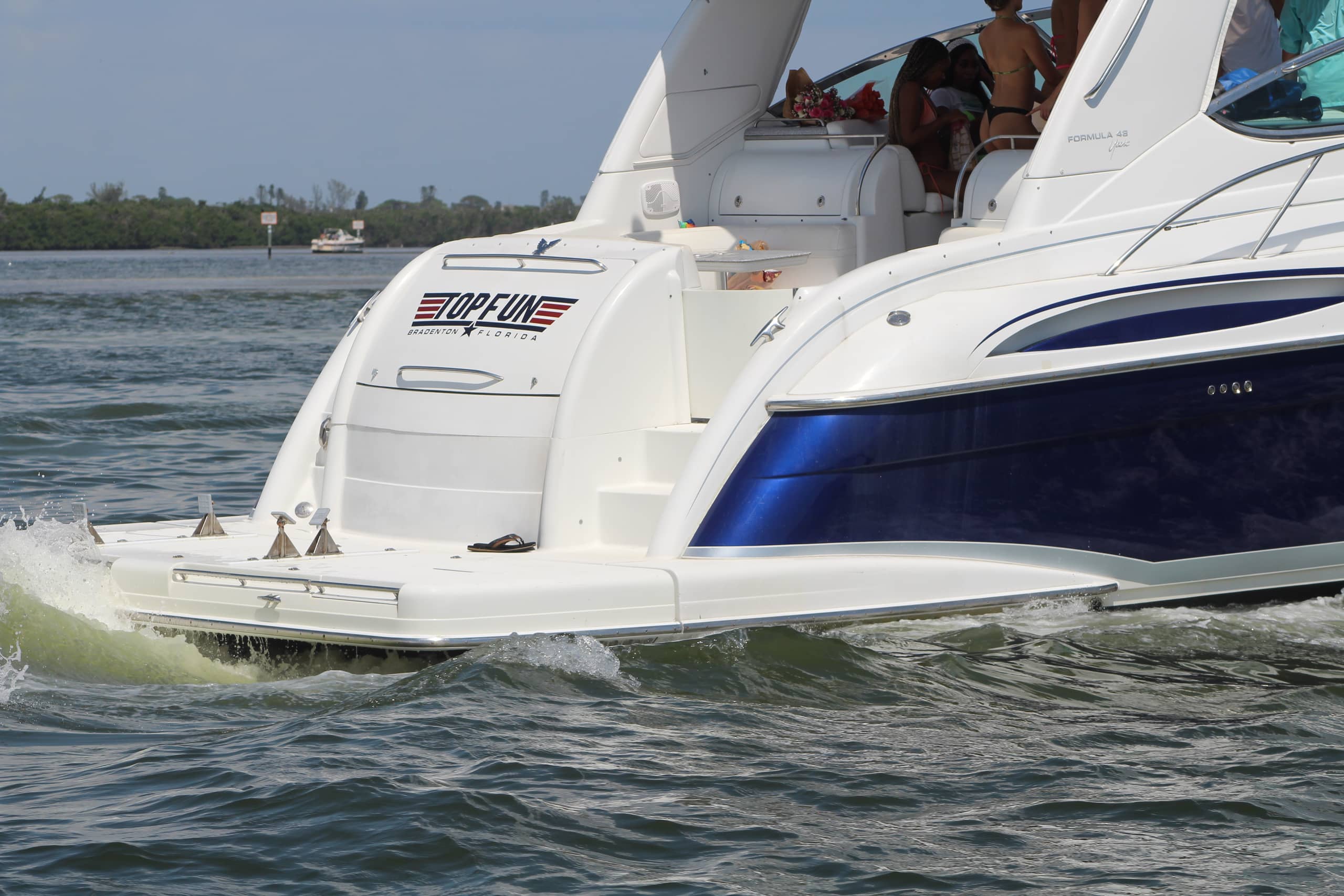 Sunshine and open water on a Top Fun Charters trip
