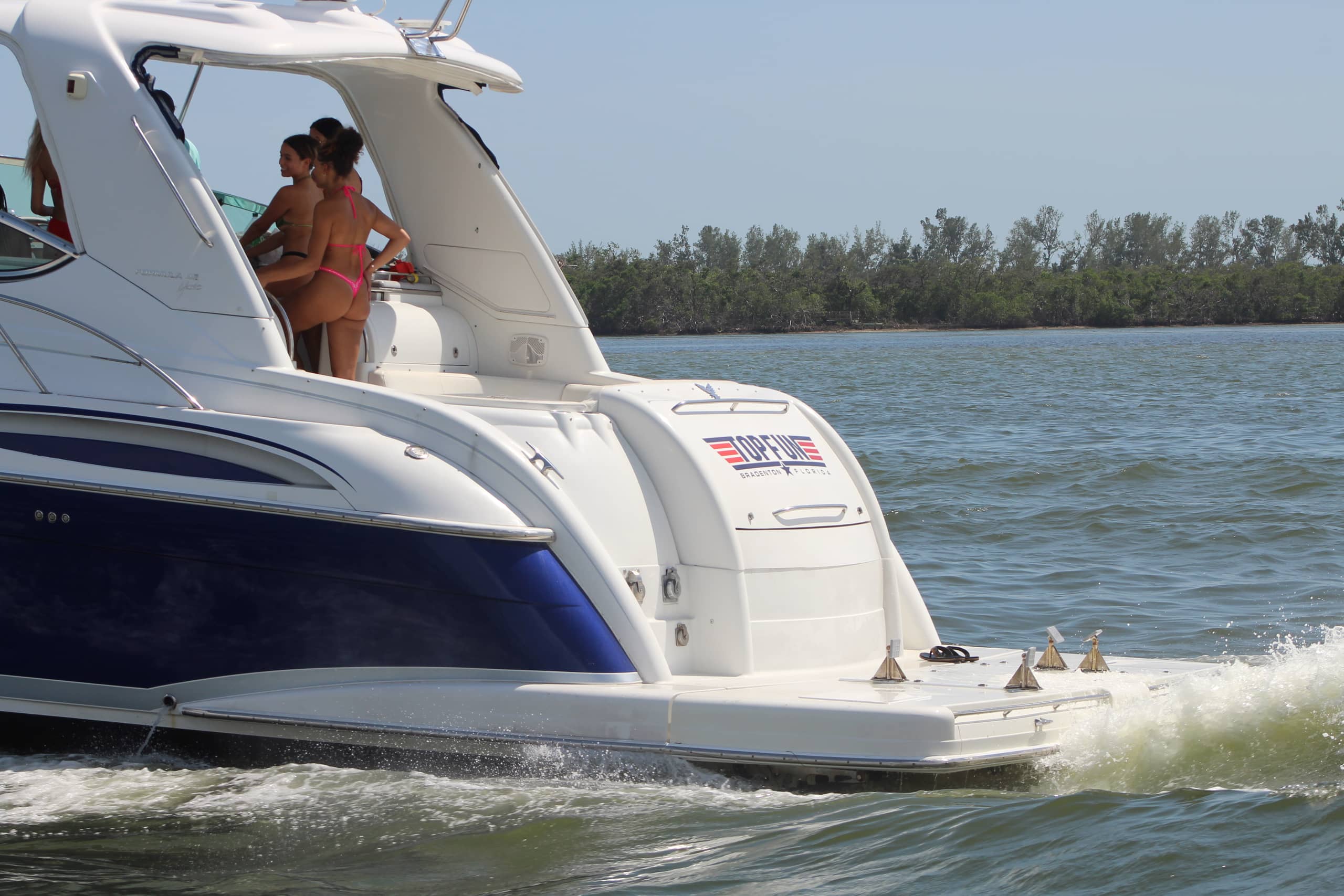 Sunshine and open water on a Top Fun Charters trip