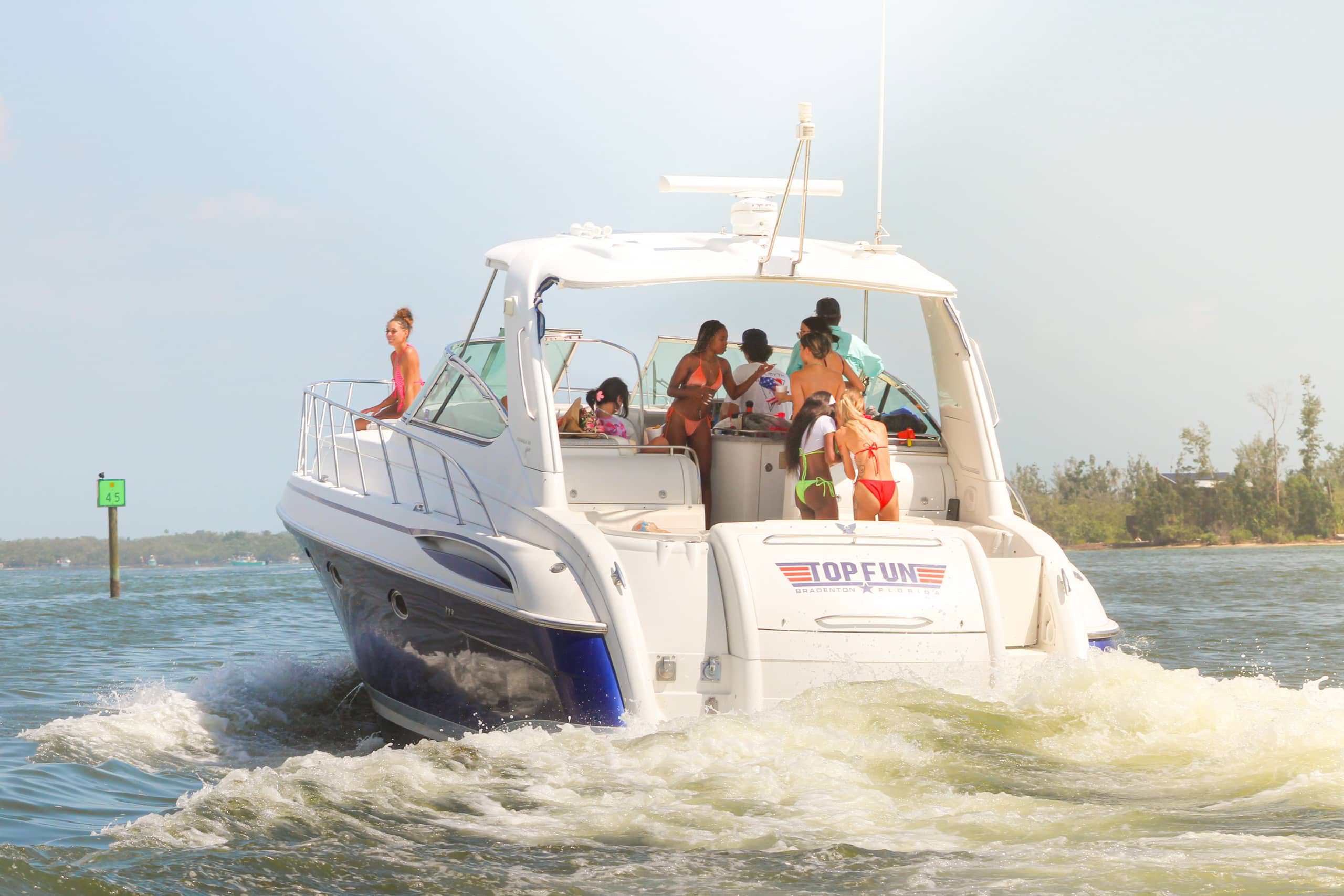 A day on the water with Top Fun Charters near Anna Maria Island