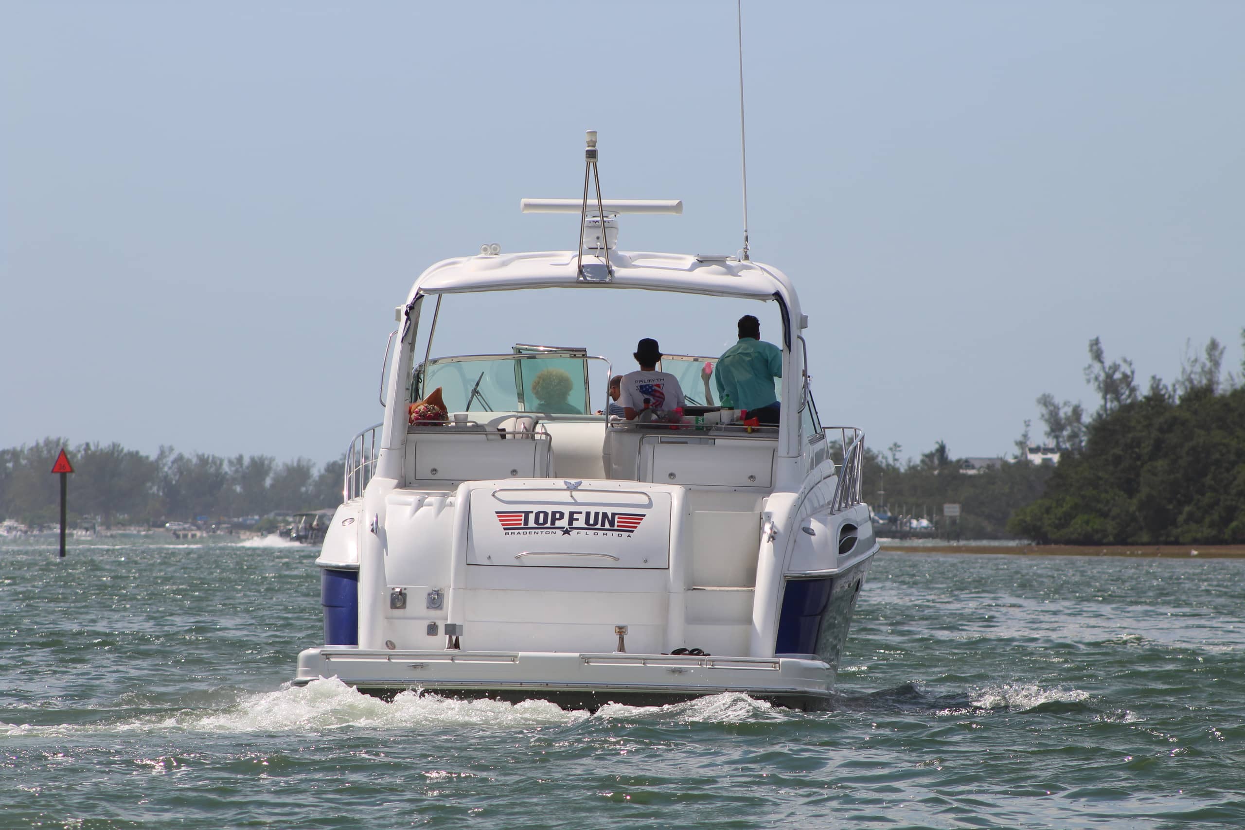 Sunshine and open water on a Top Fun Charters trip