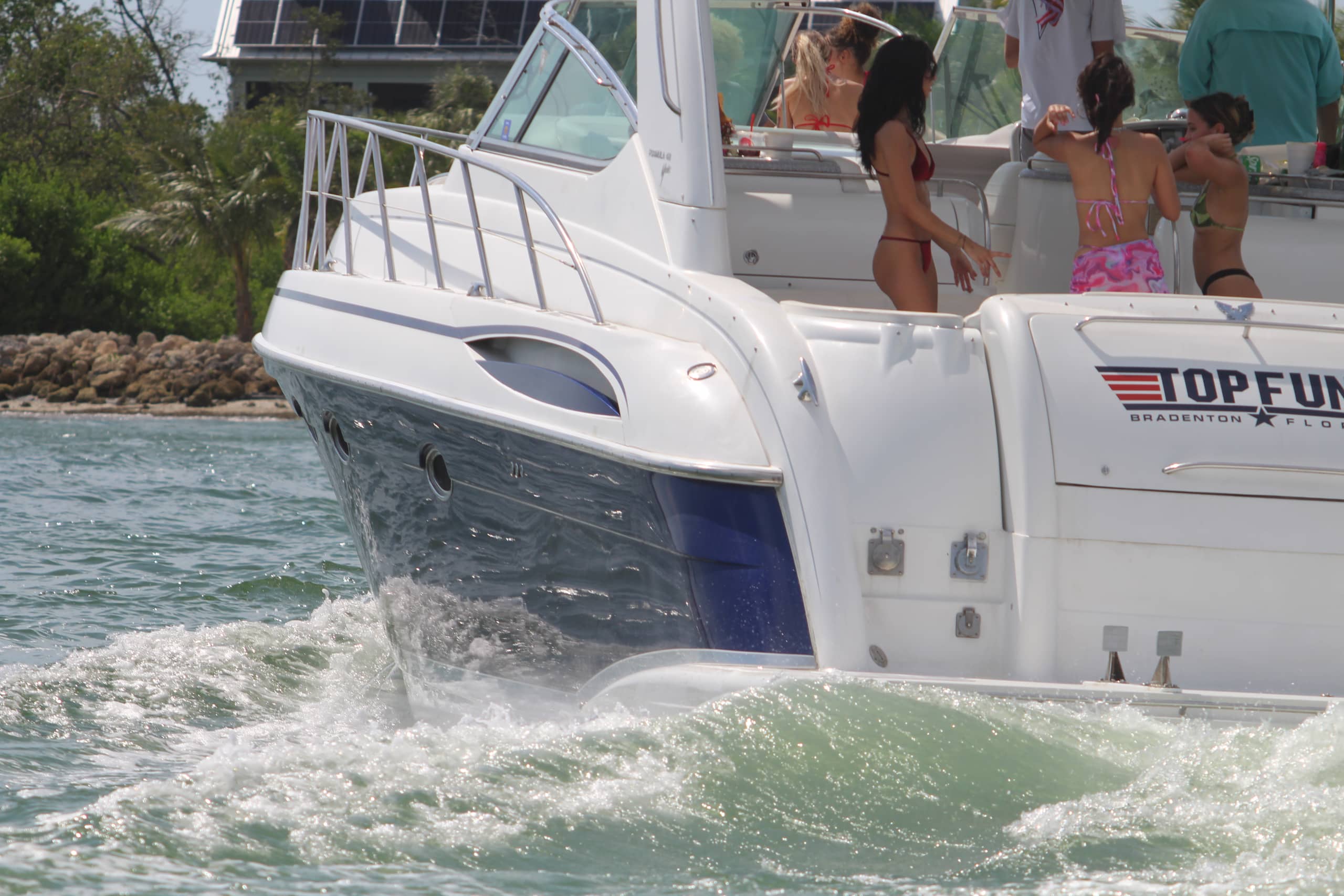 A private charter day with Top Fun Charters