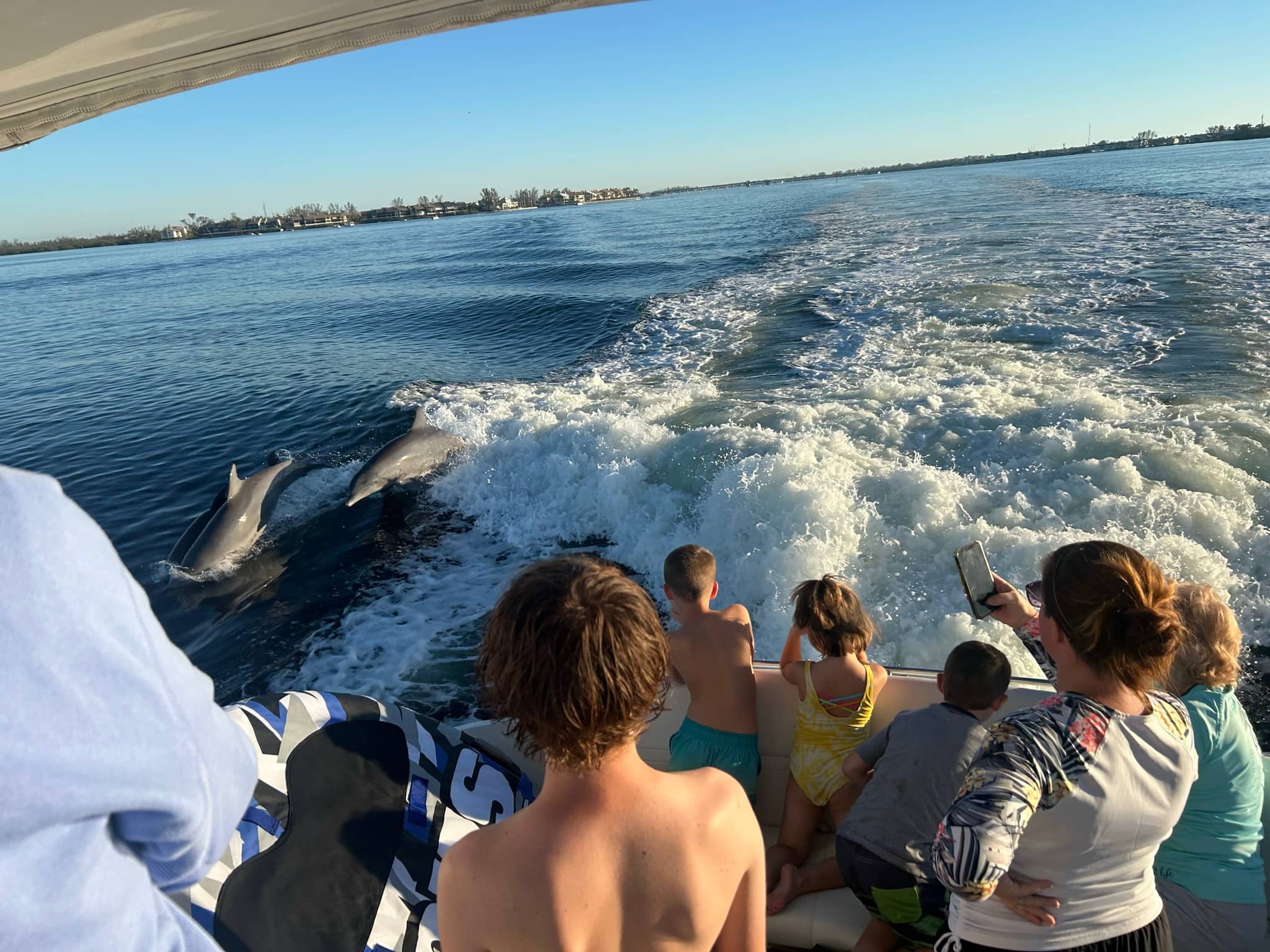 Cruising the Anna Maria Island and Bradenton coastline with Top Fun Charters