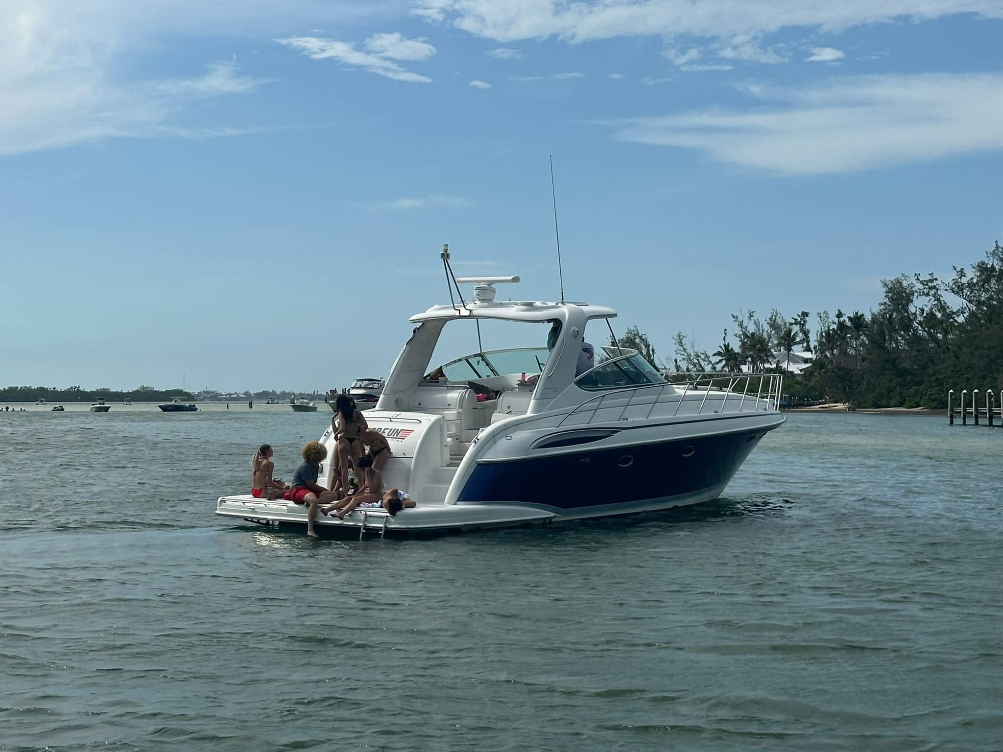 Sunshine and open water on a Top Fun Charters trip