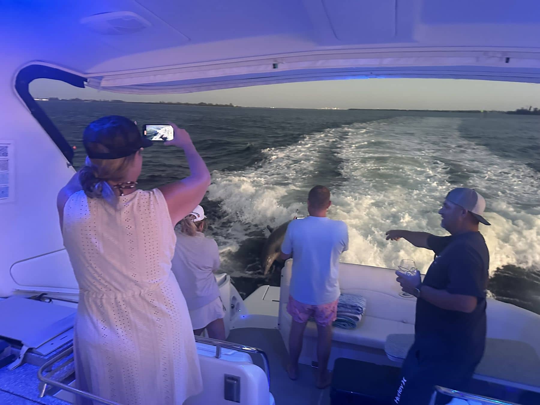 Cruising the Bradenton and Anna Maria Island coastline aboard Top Fun