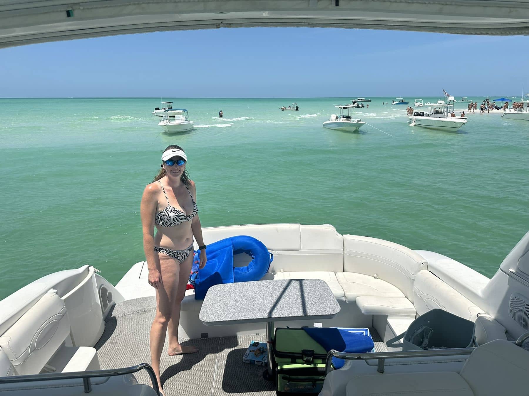 Cruising the Bradenton and Anna Maria Island coastline aboard Top Fun