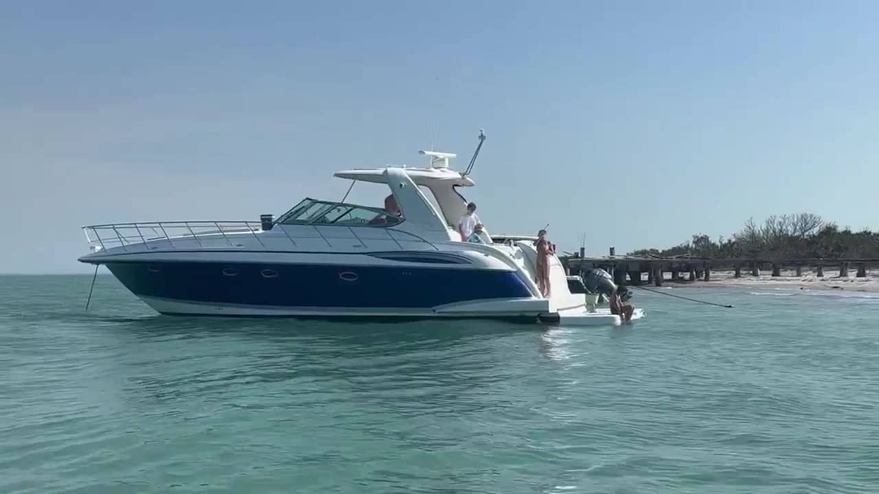 A moment aboard a Top Fun Charters private yacht charter